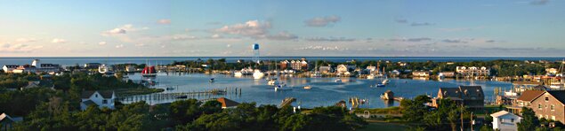 Ocracoke Island NC outer banks scenic panorama